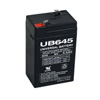 Show product details for D5733 UPG UB645 Sealed Lead Acid Battery 6 Volts/4.5Ah - F1 Terminals
