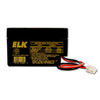Show product details for ELK-1208J2 ELK Rechargeable Sealed Lead Acid Battery 12 Volts/0.8Ah - J2 Terminals